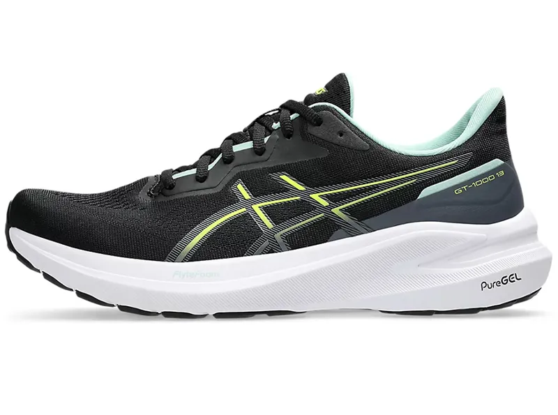 Asics Men's GT-1000 13 Black/Safety Yellow-8