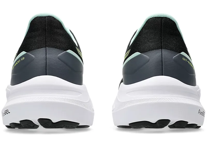 Asics Men's GT-1000 13 Black/Safety Yellow-4