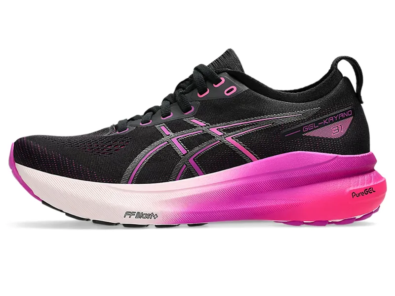 Asics Women's GEL-Kayano 31 Black/Bold Magenta-1