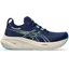 Asics Women's GEL-Nimbus 26 Running Shoes Blue Expanse/Aurora Green