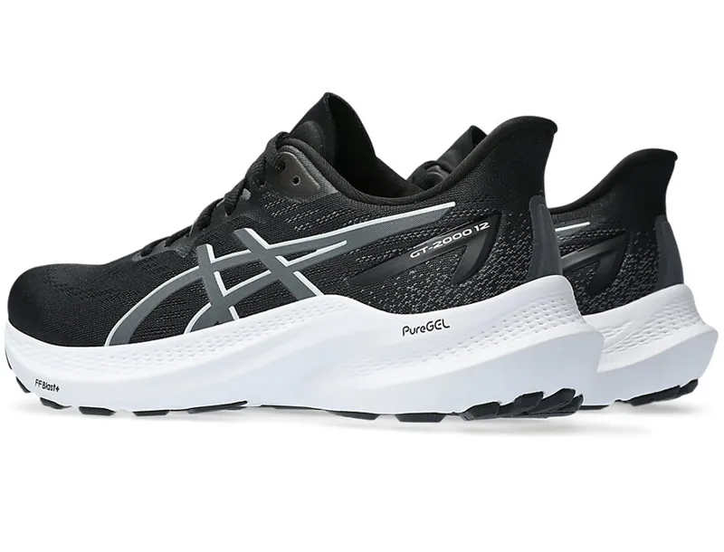 Asics Women's GT-2000 12 Running Shoes Black/Carrier Grey-3