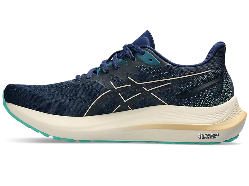 Asics Women's GT-2000 12 Running Shoes Blue Expanse/Champagne-1
