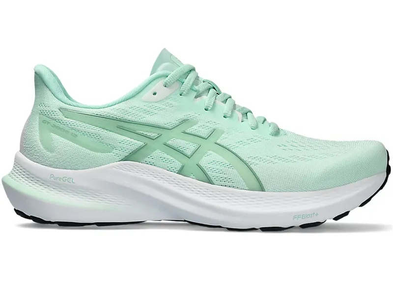Asics Women's GT-2000 12 Running Shoes Mint Tint/Dark Mint