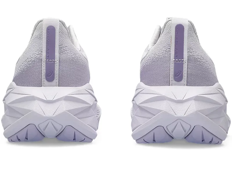 Asics Women's Novablast 4 Running Shoes Lilac Hint/Faded Ash Rock-4