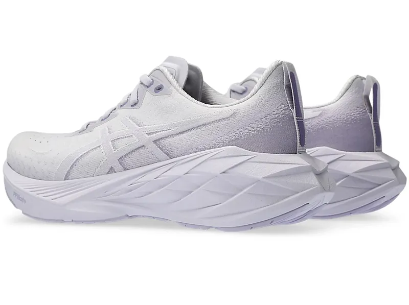 Asics Women's Novablast 4 Running Shoes Lilac Hint/Faded Ash Rock-3