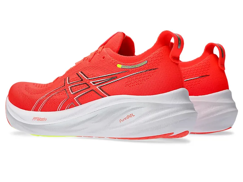 Asics Women's Gel Nimbus 26 Sunrise Red/Pure Silver-3