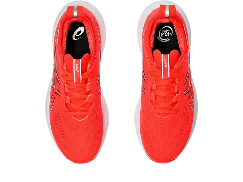 Asics Women's Gel Nimbus 26 Sunrise Red/Pure Silver-5