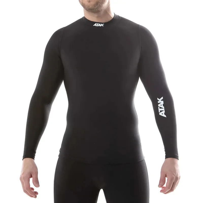 Atak Compression Long Sleeve Shirt Black-1