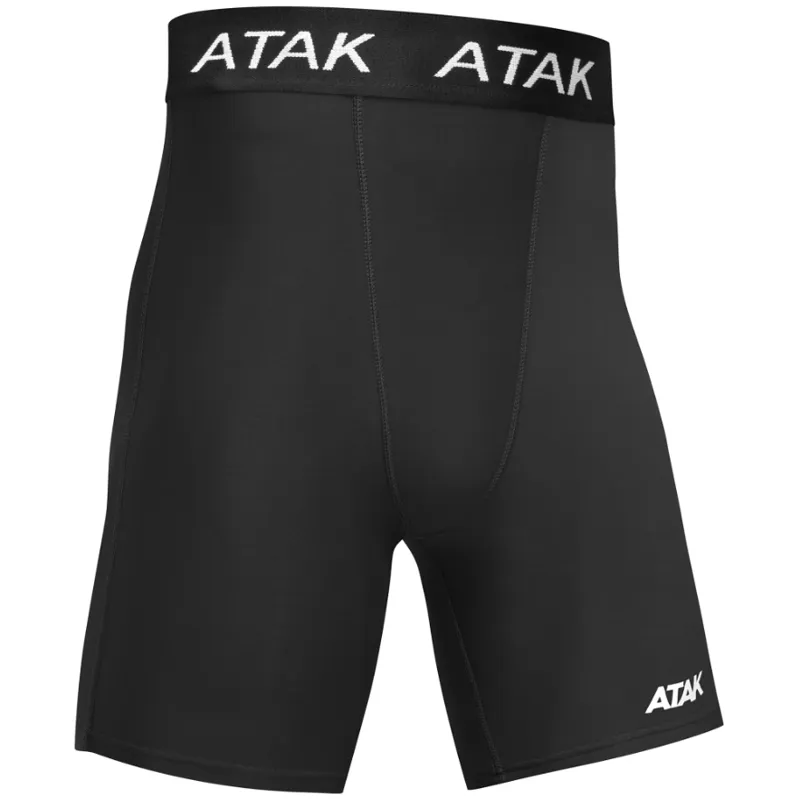 Atak Men's Compression Shorts Black-2