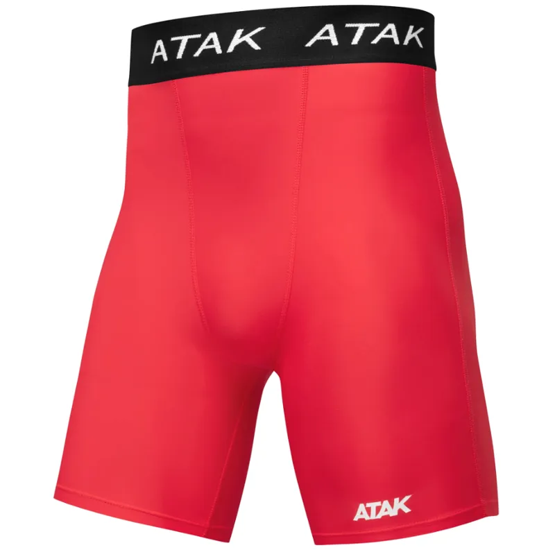Atak Men's Compression Shorts Red