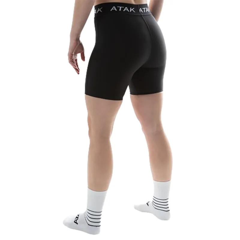 Atak Women's Compression Shorts Black-3