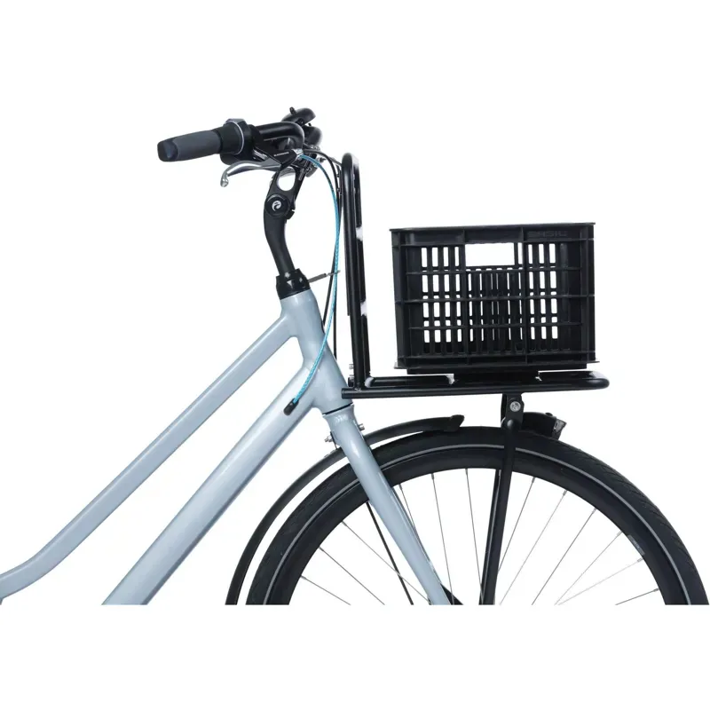 Basil Bicycle Crate MIK S 17.5L Recycl Black 17.5 litres-3