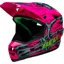 Bell Sanction 2 Dlx Mips Mtb Full Face Helmet in Bonehead Gloss Pink/Turquoise