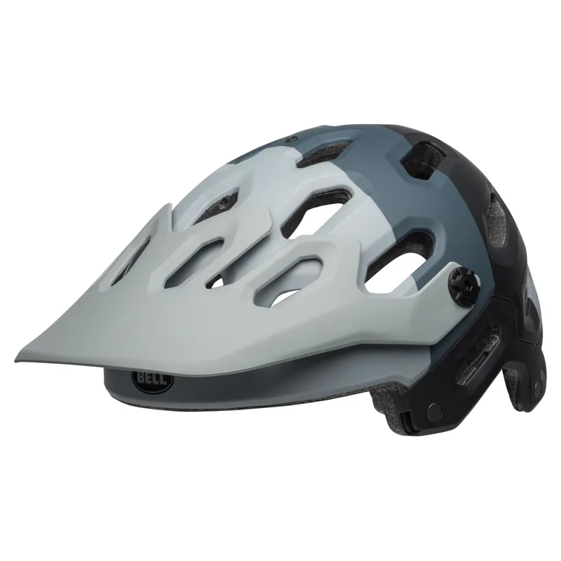 Bell Super 3 Mountain Bike Helmet In Grey