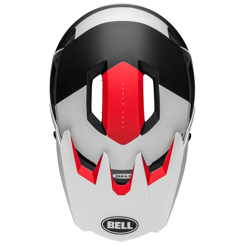 Bell Sanction 2 DLX MIPS MTB Full Face Helmet 2023 Deft Matte Black/White-4