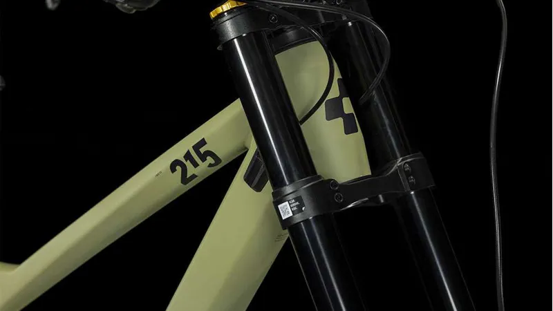Cube Two15 Race 27.5 Mountain Bike in Light Olive/Black-2
