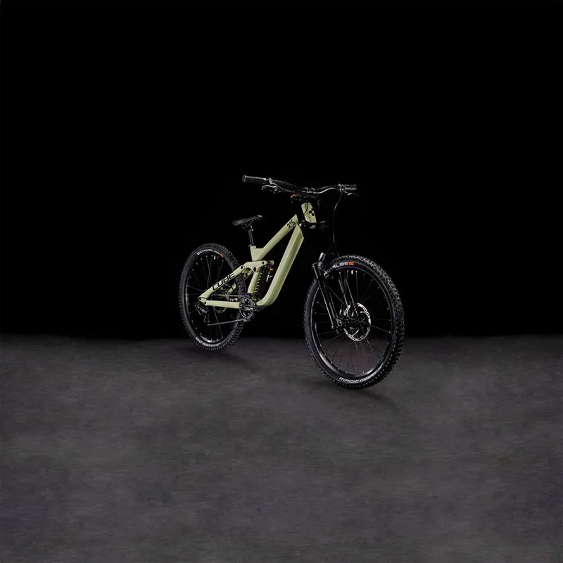 Cube Two15 Race 27.5 Mountain Bike in Light Olive/Black-6