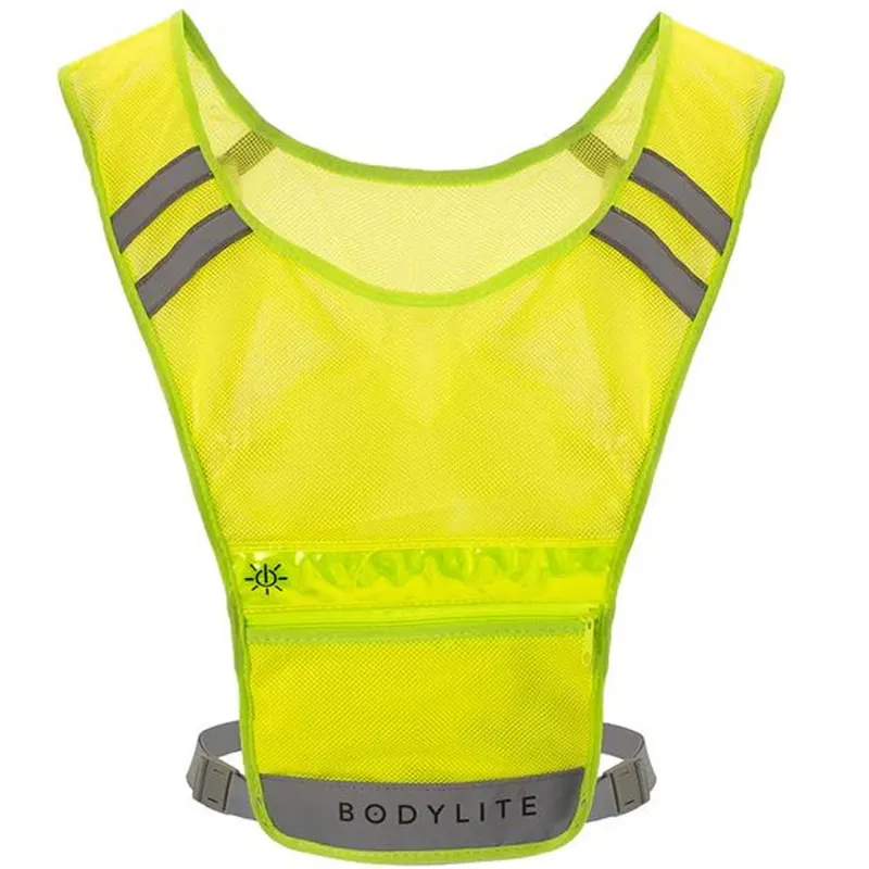 Bodylite LED Reflective Vest OSFA Neon Yellow