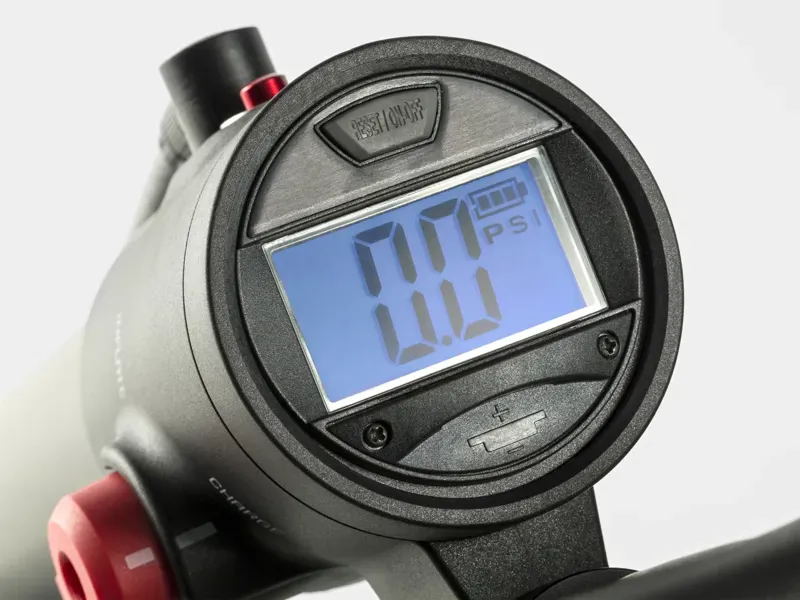 Bontrager TLR Flash Charger Floor Pump in Black-1