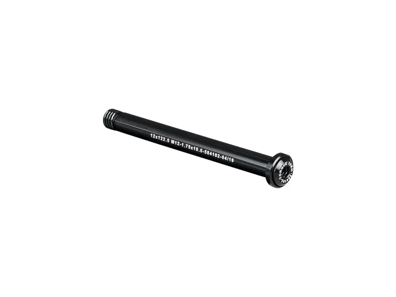 Skewer Bontrager Thru Axle 12 X 122mm Front BLACK front 122.5mm