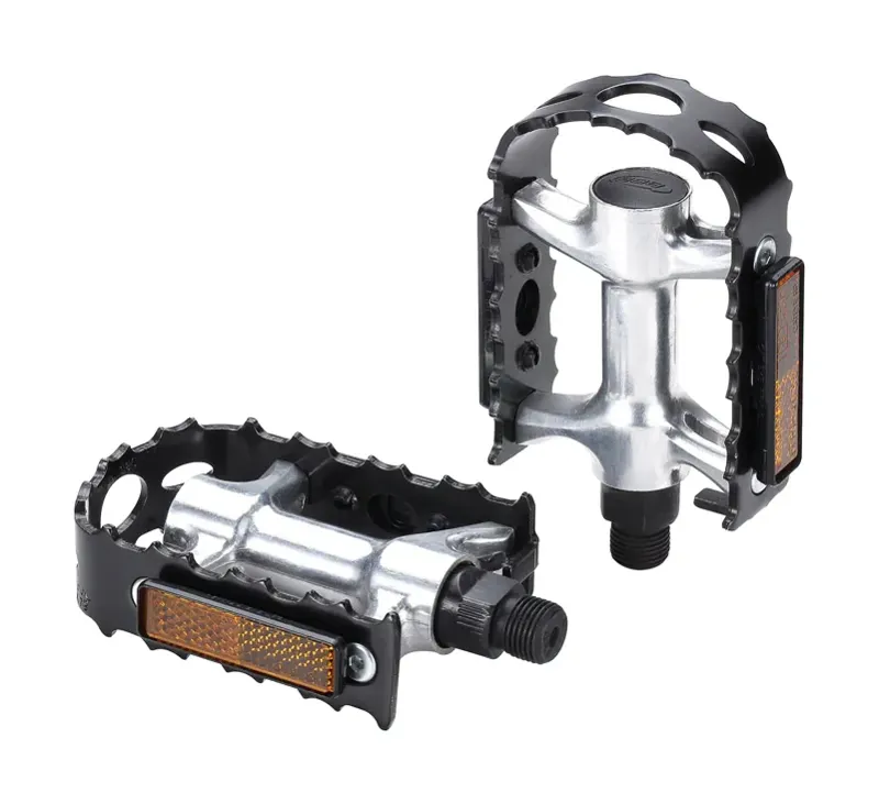 BBB BigFeet Pedals in Silver