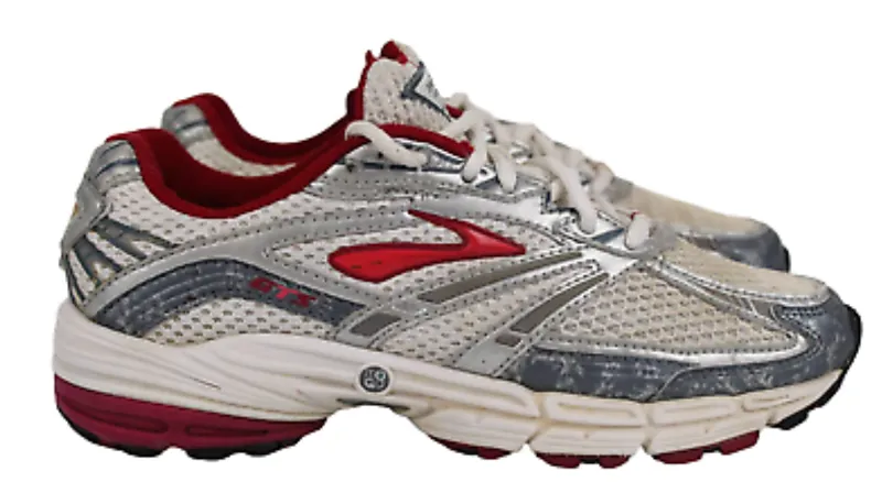 Brooks Women's Adrenaline GTS 9 Chianti/Silver/Grey/Calypso/White UK 5