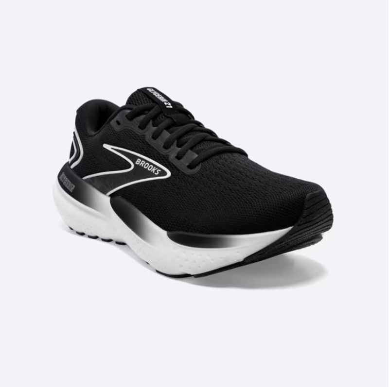 Brooks Glycerin 21 Running Shoes Black/Grey/White-1