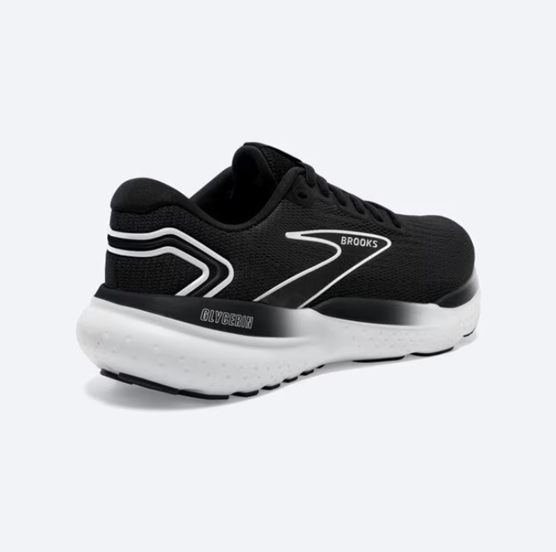 Brooks Glycerin 21 Running Shoes Black/Grey/White-3