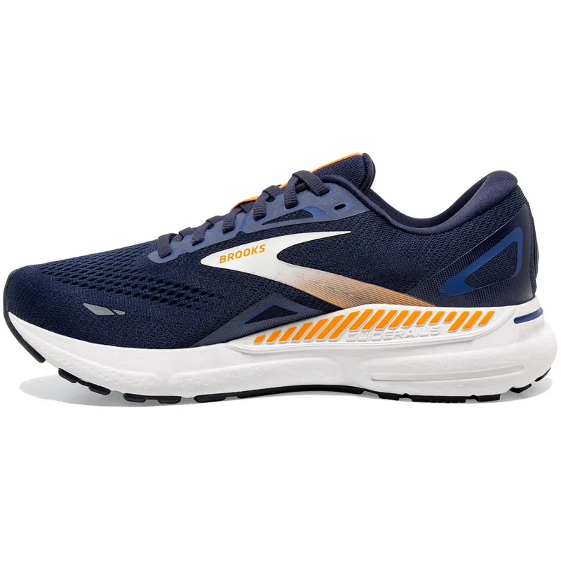 Brooks Men's Adrenaline GTS 23 Running Shoes Peacoat/Ultramarina/Orange-1