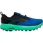 Brooks Men's Cascadia 17 Running Shoes Victoria Blue/Black/Spring Bud