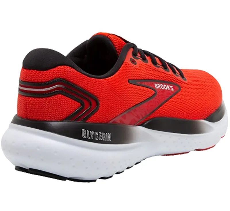 Brooks Men's Glycerin 21 Grenadine/Salsa/Black-6