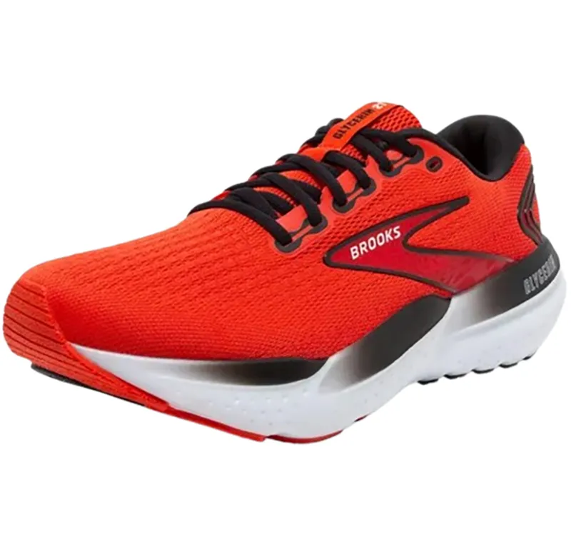Brooks Men's Glycerin 21 Grenadine/Salsa/Black-3