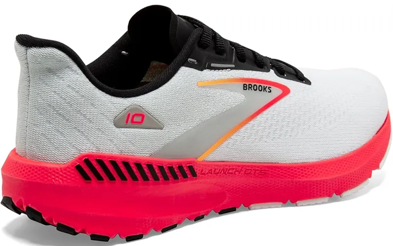 Brooks Men's Launch 10 Running Shoes Blue/Black/Fiery Coral-2