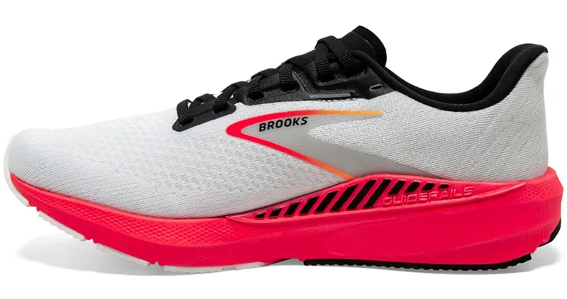 Brooks Men's Launch 10 Running Shoes Blue/Black/Fiery Coral-1