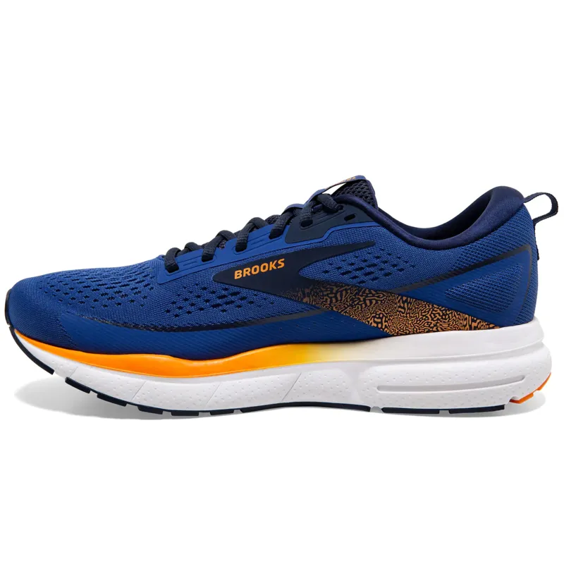 Brooks Men's Trace 3 Running Shoes Blue/Peacoat/Orange-1