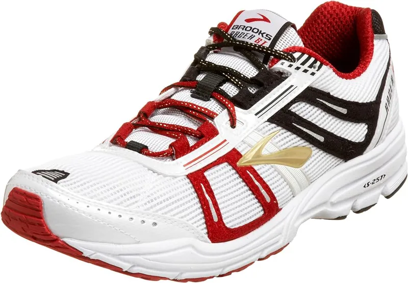 Brooks Unisex Racer ST 4 Cardinal/Black/Silver/White/Gold UK 7.5-6