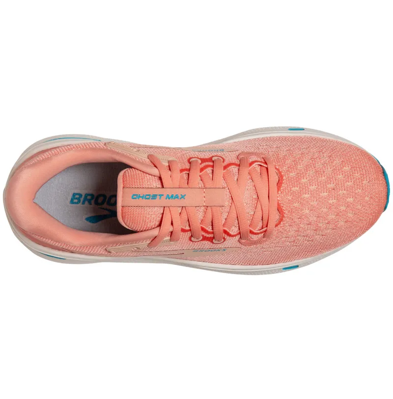 Brooks Women's Ghost Max Papaya/Apricot/Blue-5