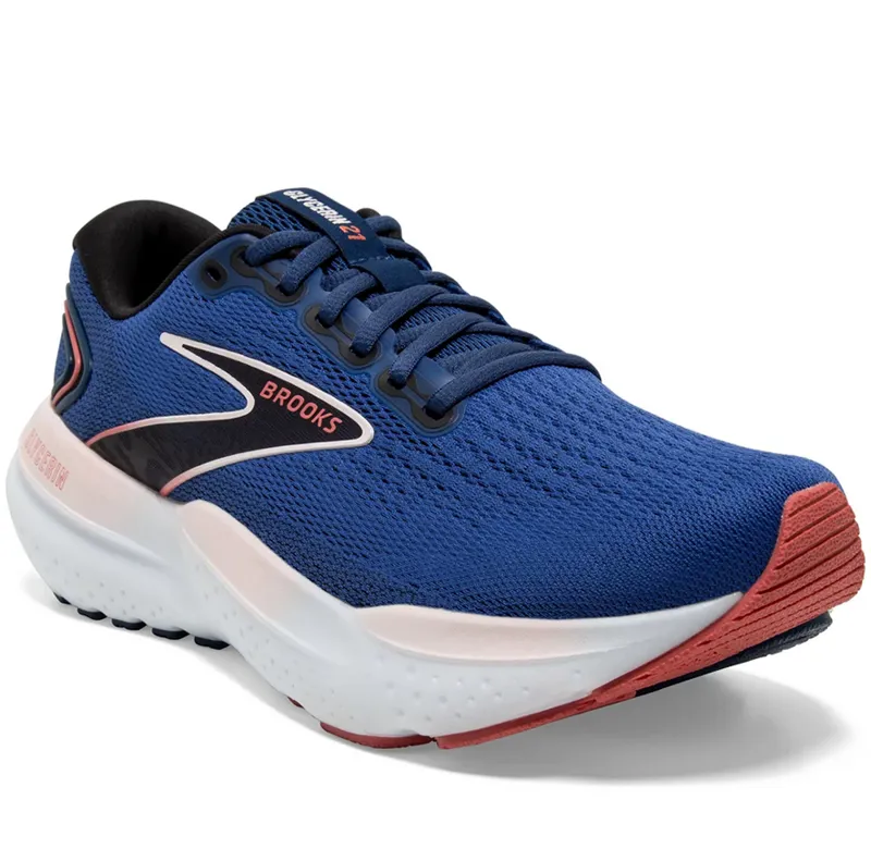Brooks Women's Glycerin 21 Running Shoes Blue/Icy Pink/Rose-2