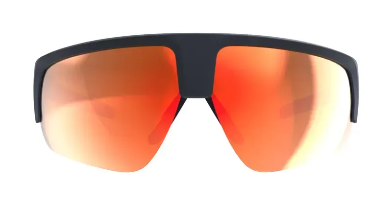 BBB BSG-75 Comet Sport Glasses in Black MLC Orange/Red-3