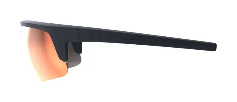 BBB BSG-75 Comet Sport Glasses in Black MLC Orange/Red-2