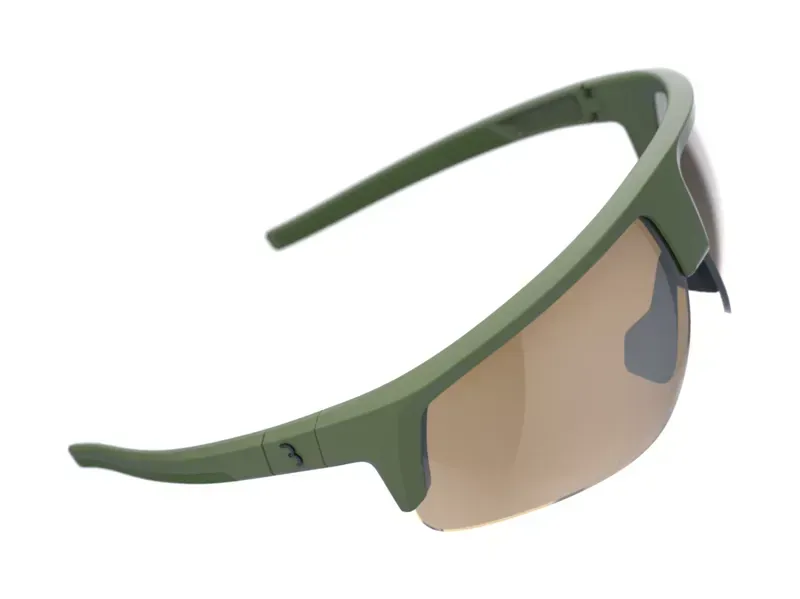 BBB BSG-75 Comet Sport Glasses in Olive Amber/Flash Mirror