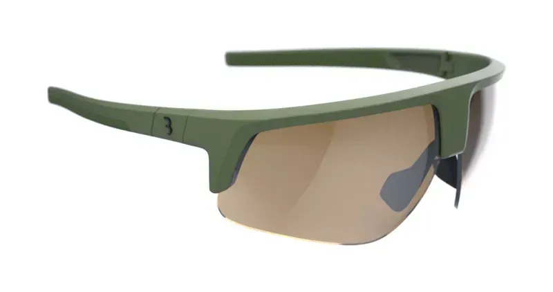 BBB BSG-75 Comet Sport Glasses in Olive Amber/Flash Mirror-1