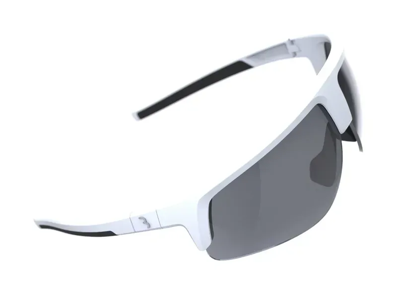 BBB BSG-75 Comet Sport Glasses in White Smoke/Flash Mirror