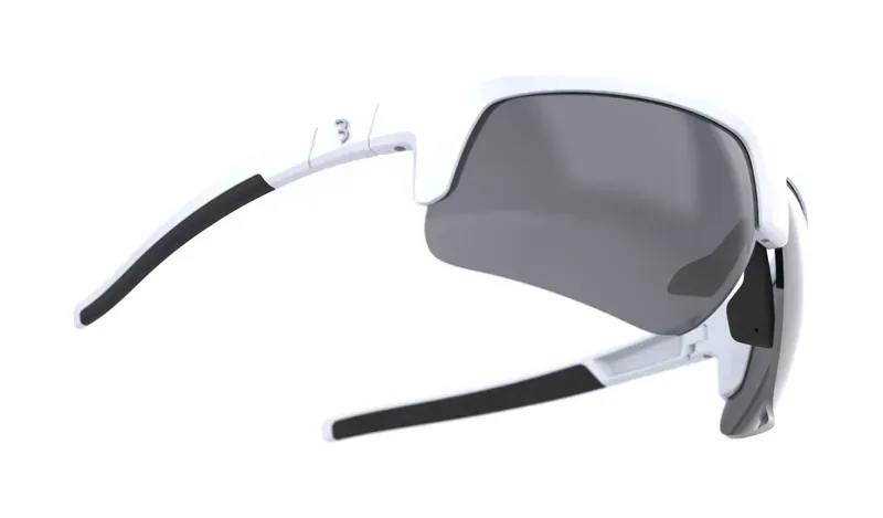 BBB BSG-75 Comet Sport Glasses in White Smoke/Flash Mirror-2