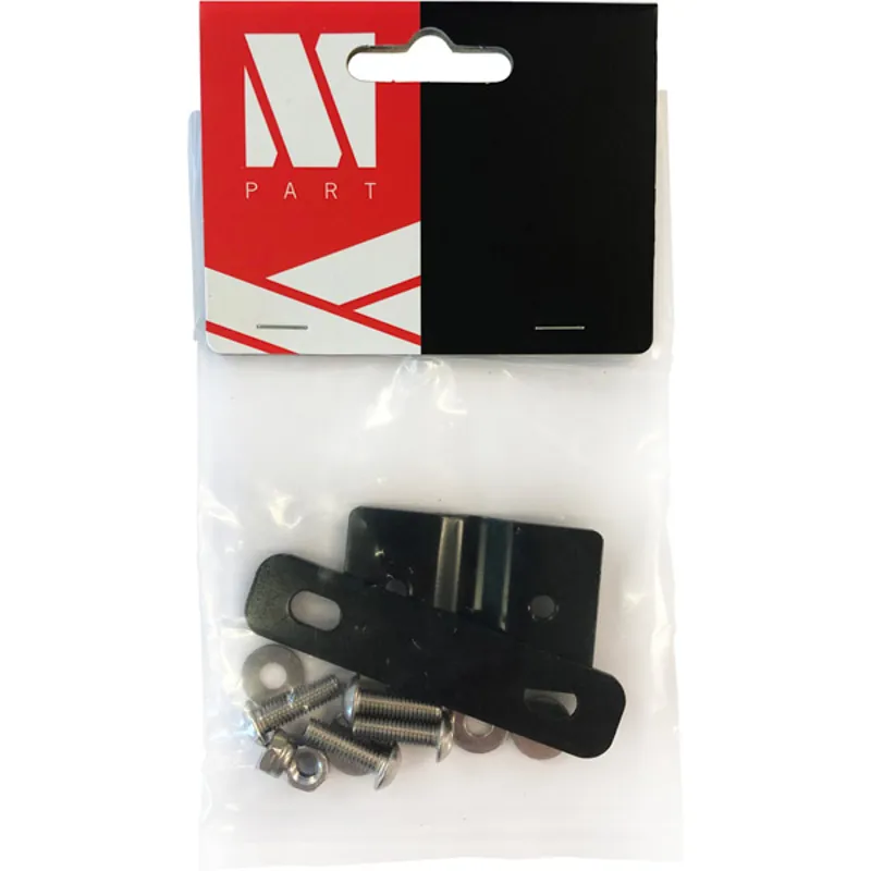 M Part Basket Bracket Plate and Bolt Kit in Black-1