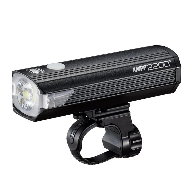 Cateye HL-EL2200RC AMPP2200 USB Front Light in Black