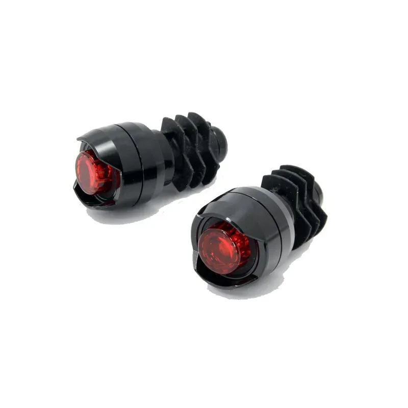 Cateye Orb Bar End Rear Light Set In Black