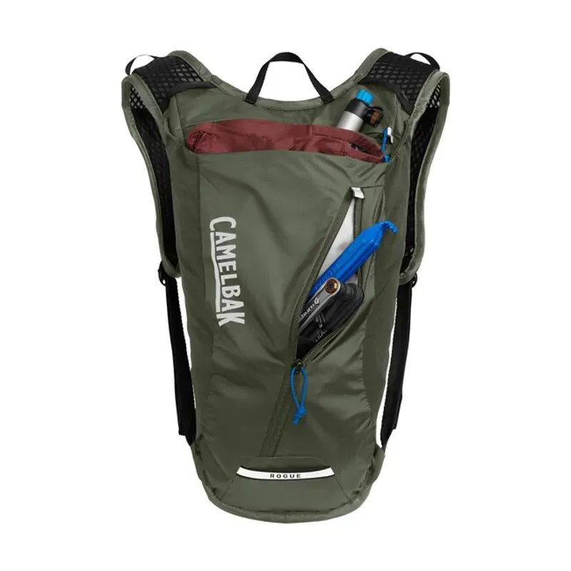 Camelbak Rogue Light 7L Bike Hydration Pack w/2l Reservoir in Dusty Olive-5
