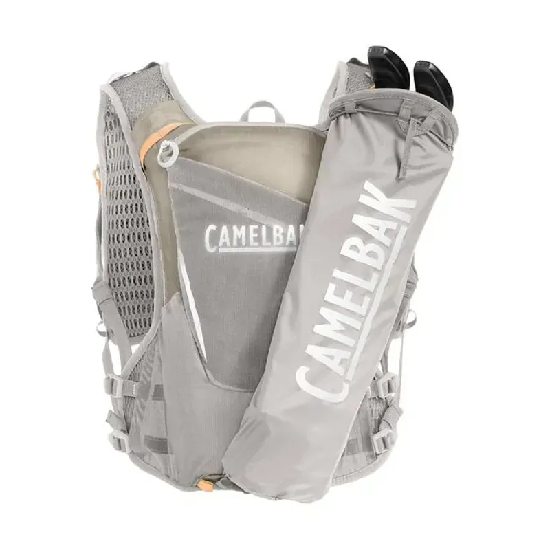 Camelbak Women's Zephyr Pro Vest w/1l Hydration in Flint Grey-3