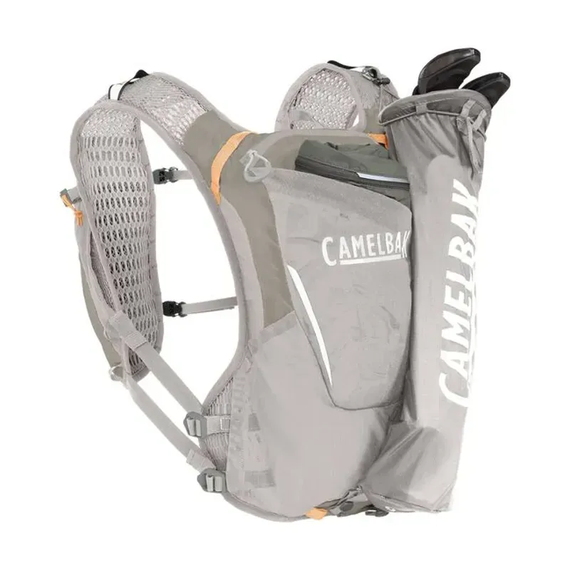 Camelbak Women's Zephyr Pro Vest w/1l Hydration in Flint Grey-8